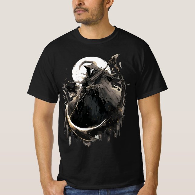 Grim Reaper Död i staden T Shirt (Framsida)