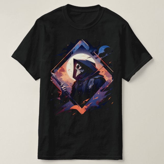 Grim Reaper, Dödens Mörk ankomst T Shirt (Design framsida)