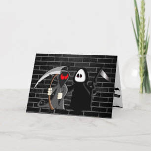 Grim Reaper-dödkort Kort