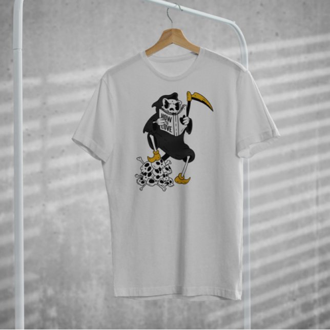 Grim Reaper Funny T Shirt (Skapare uppladdad)