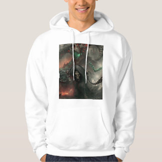 Grim Reaper Gotisk Mörk Fantasy Tröja Hoodie