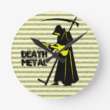 Grim Reaper Guitar ☠️ Gothic Skull 💀 design