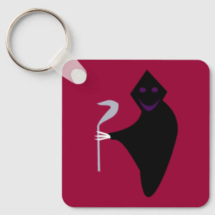 Grim Reaper Halloween Anpassningsbar Nyckelring