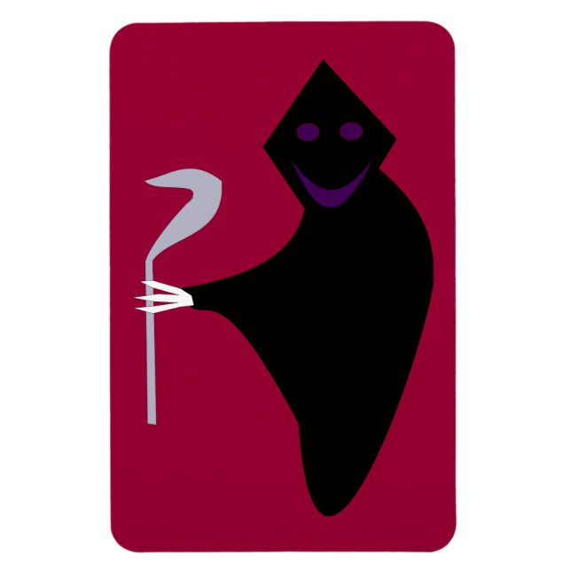 Grim Reaper Halloween Magnet (Vertikal)