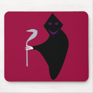 Grim Reaper Halloween Mousepad Musmatta