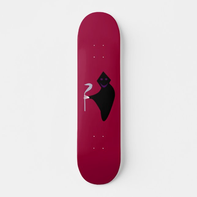Grim Reaper Halloween Skateboard (Framsida)