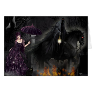 Grim Reaper Hälsningskort
