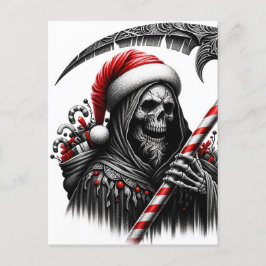 Grim Reaper Horror juljul Vykort