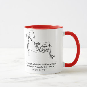 Grim Reaper Humor Mugg Gift