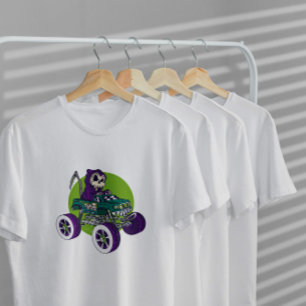 Grim Reaper i Monster Lastbil T Shirt