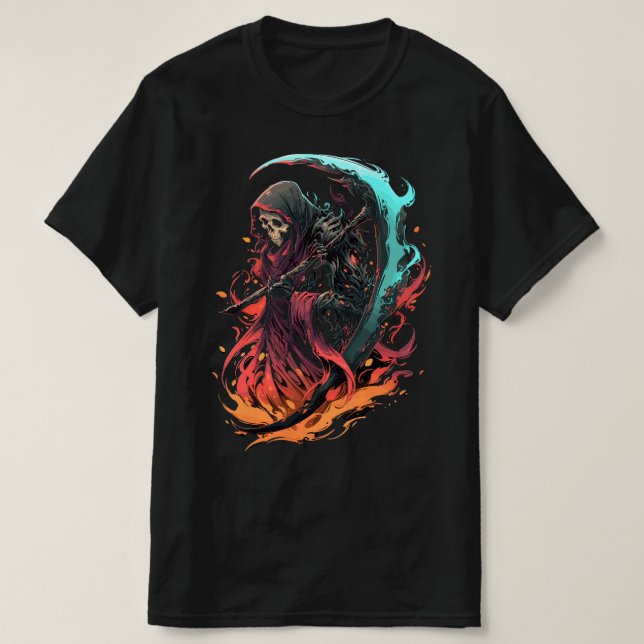 Grim Reaper Inferno, Död själv T Shirt (Design framsida)