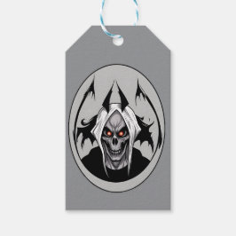 Grim Reaper Märkres Presentetikett