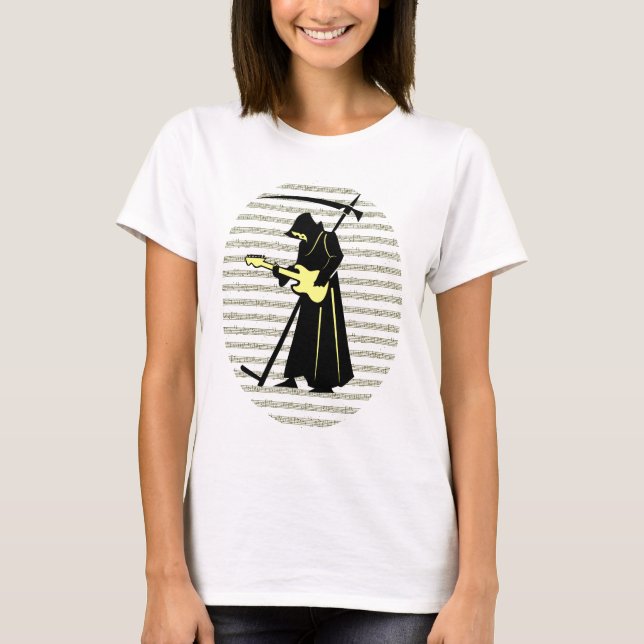 Grim Reaper Ocredily Fantastisk T-shirt (Framsida)