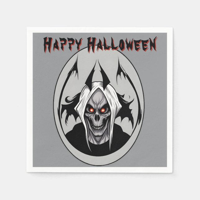 Grim Reaper of the Blasing Ögon Pappersservett (Framsidan)