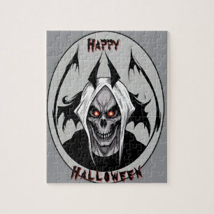 Grim Reaper of the Blazing Ögon Jigszle Puzzle Pussel