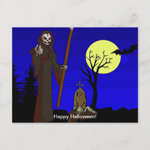 Grim Reaper på Graveyard Vykort