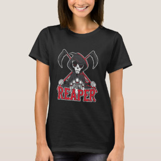Grim Reaper Pin Reaper Bowling T Shirt