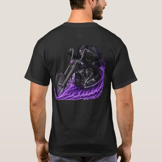 Grim Reaper – Ride Eternal T Shirt (Baksida)
