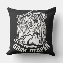 Grim Reaper Scary Halloween Kudde