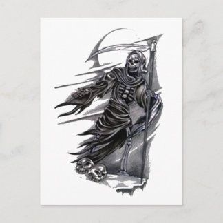 Grim Reaper som tog själar Vykort