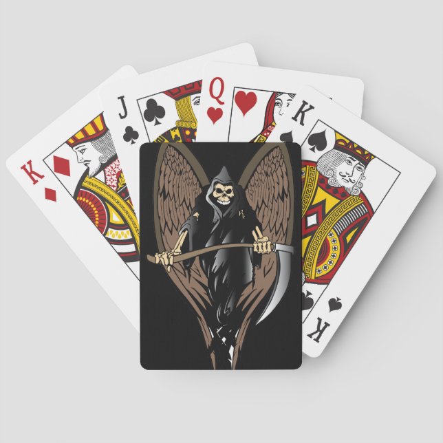 Grim Reaper Spelkort (Baksidan)