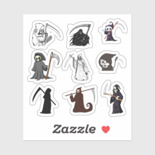 Grim Reaper Stickers Klistermärken