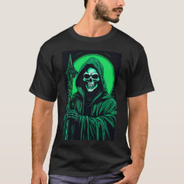 Grim Reaper T-Shirt - Gothic Grim Reaper Skull Dea