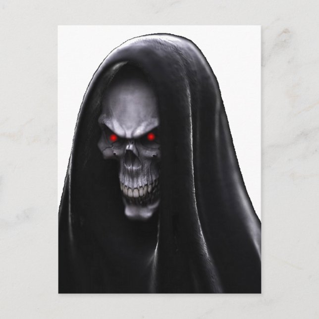 Grim Reaper Vykort (Framsida)