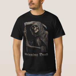 grim reaper with a scythe t shirt