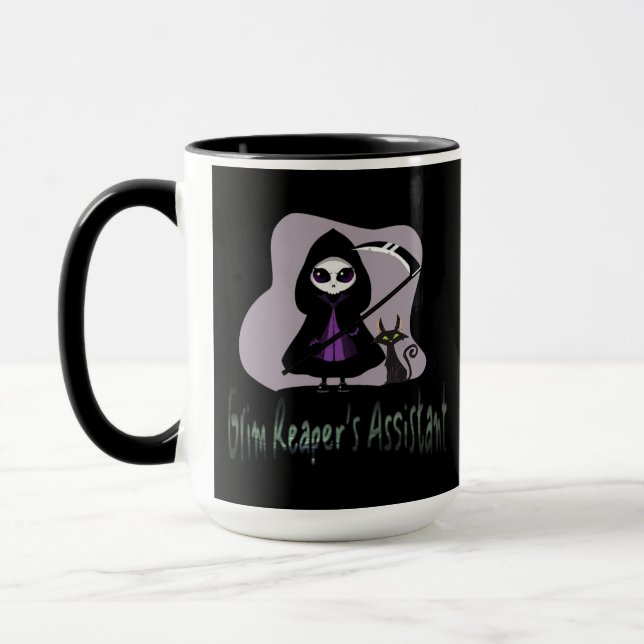 Grim Reaper's Assistant Söt grim Reaper Mugg (Vänster)