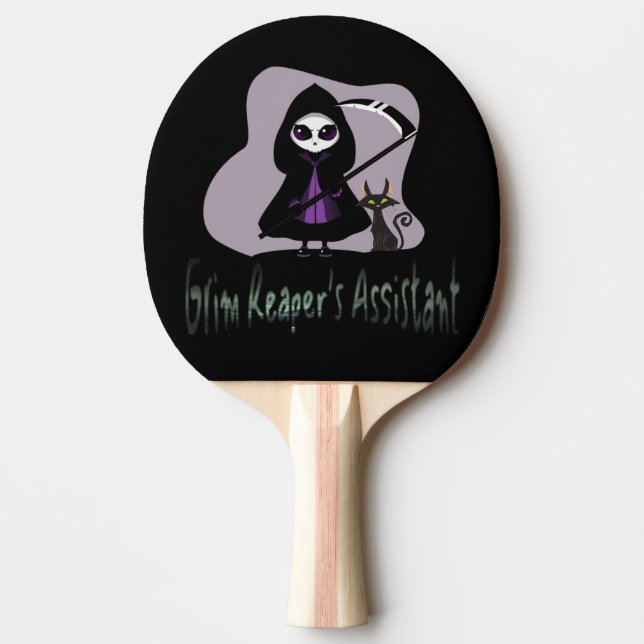 Grim Reaper's Assistant Söt grim Reaper Pingisracket (Framsidan)