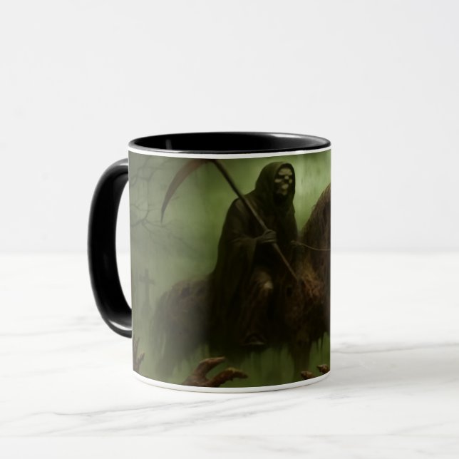 Grim Rider Coffee Mug Mugg (Framsida vänster)