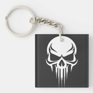 Grim Specter Dripping Skull Graphic
