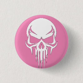 Grim Specter Dripping Skull Graphic Knapp