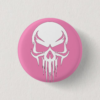 Grim Specter Dripping Skull Graphic Knapp