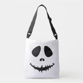 Grimace Ansikte Bus eller godis Bag - Gothic Hallo Axelväska