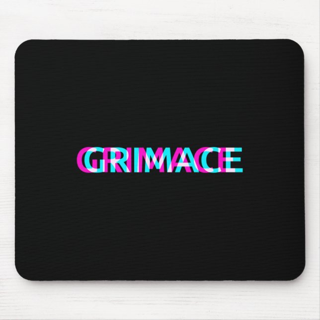 Grimace Edgy Aesthetic Grunge Emo Pastel Goth Hall Musmatta (Framsidan)