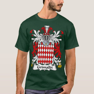 Grimaldi Coat of Arms Family Crest 1  T Shirt