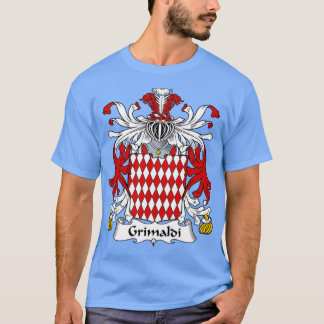 Grimaldi Jackar Arm Family Crest T Shirt