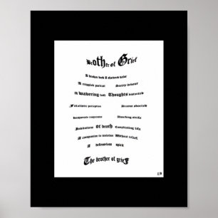 Grimbroder Poster