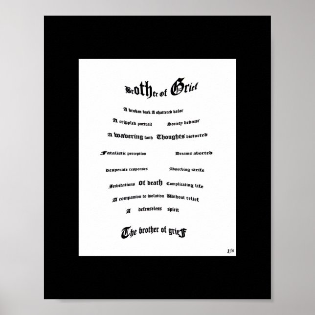 Grimbroder Poster (Framsidan)