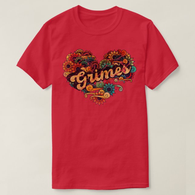 Grimes T Shirt (Design framsida)