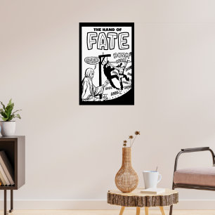 Grimm Reaper Man Holding Back Time Tecknads art Poster