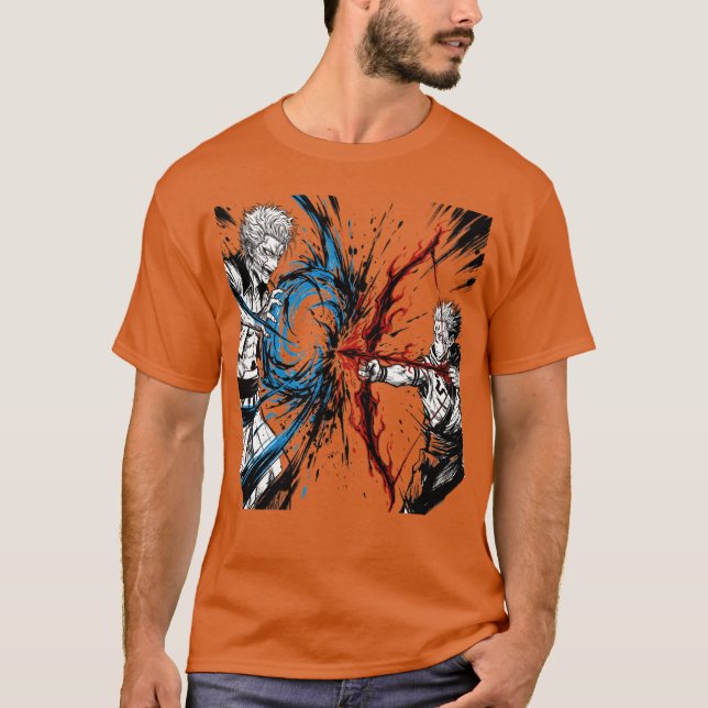 grimmjow sukuna vänner t shirt (Framsida)