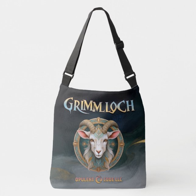 Grimmloch Get Emblem Fantasi RPG Axelväska (Framsida)