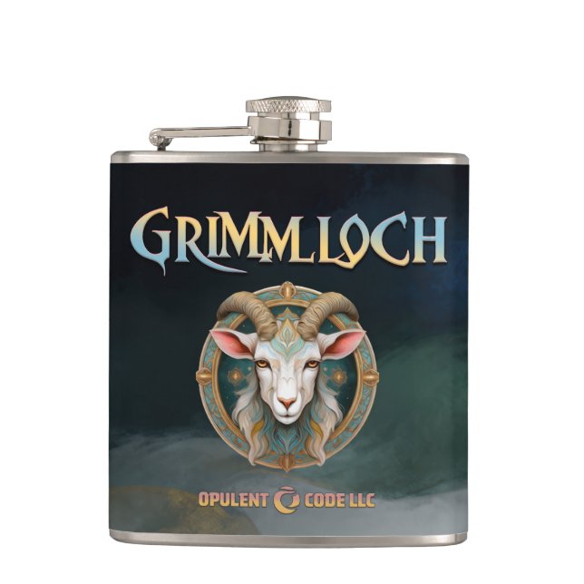 Grimmloch Get Emblem Fantasi RPG Fickplunta (Framsidan)