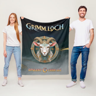 Grimmloch Get Emblem Fantasi RPG Fleecefilt