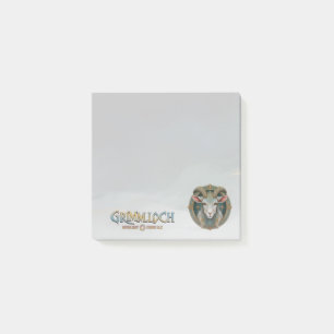 Grimmloch Get Emblem Fantasi RPG Post-it Block