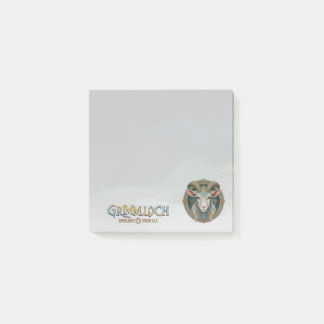 Grimmloch Get Emblem Fantasi RPG Post-it Block