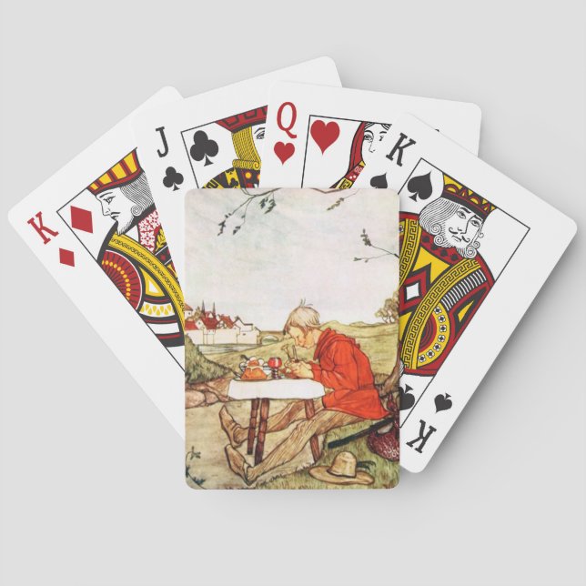 GRIMM'S FAIRY TALES 1927 ~ Vintage ~ Casinokort (Baksidan)